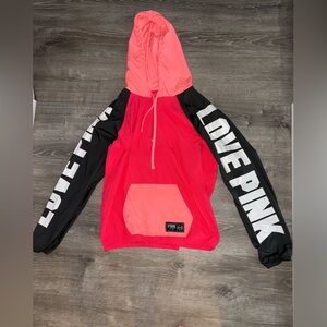 PINK Victoria's Secret Red and Pink Jacket